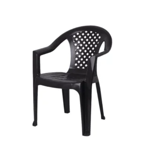 Sillón plástico Joya Mallorca negro