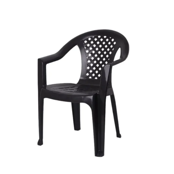 Sillón plástico Joya Mallorca negro
