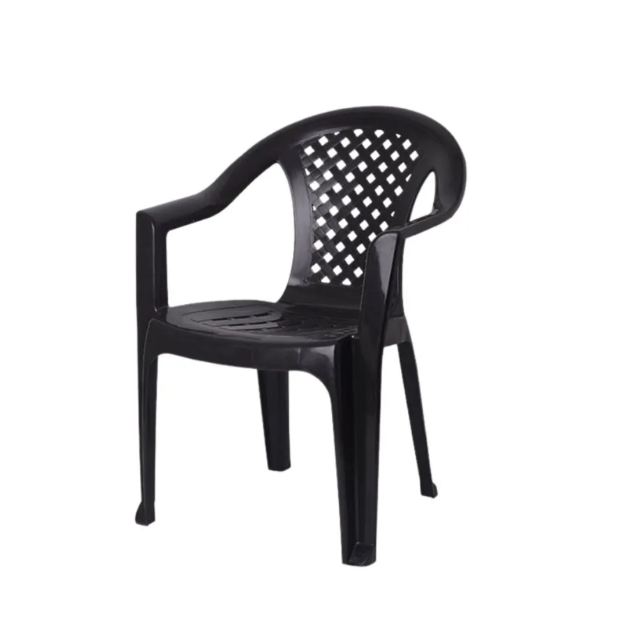 Sillón plástico Joya Mallorca negro