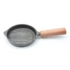 Provoletera de hierro fundido con mango de madera 14 cm - DV
