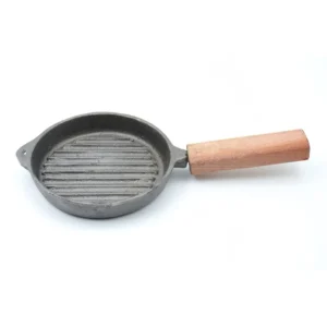 Provoletera de hierro fundido con mango de madera 14 cm – DVL