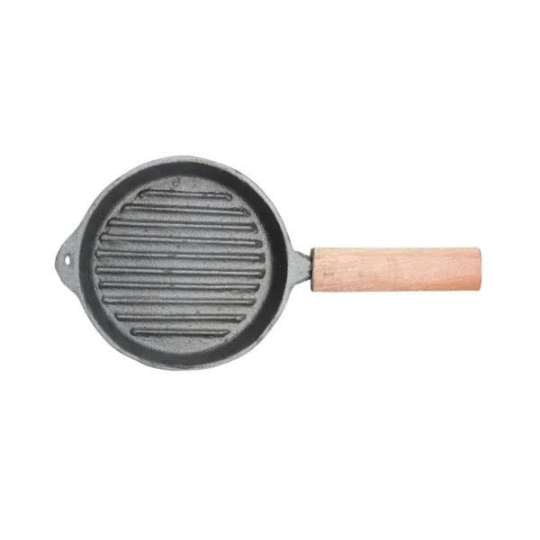 Provoletera de hierro fundido con mango de madera 14 cm – DVL