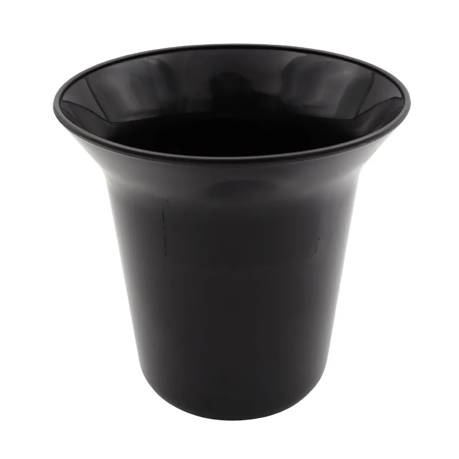 BALDE PLAST p/HIELO YESI "GDE" NEGRO