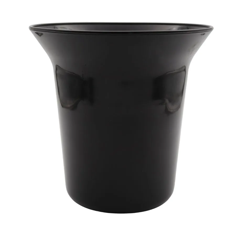 BALDE PLAST p/HIELO YESI "GDE" NEGRO