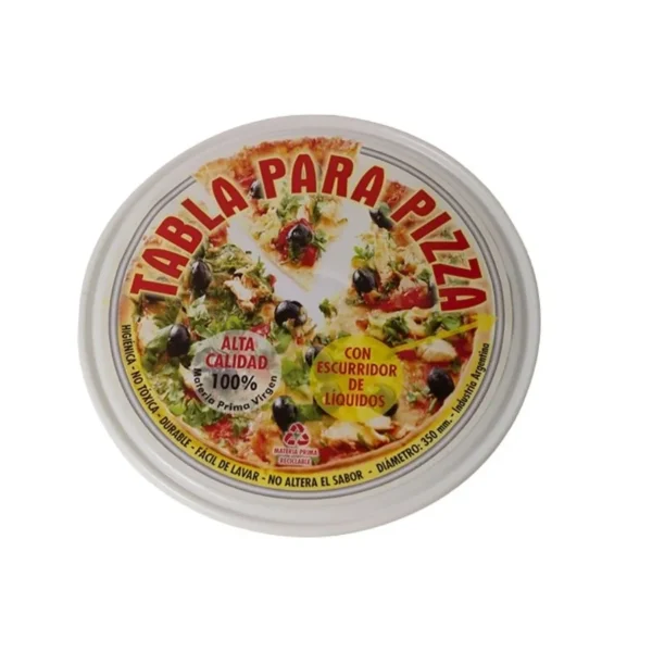 Bandeja pizzera plástica 35 cm – M.I.S. PLAST