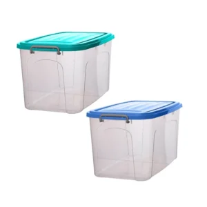 ORGANIZADOR PLAST "COLOR" 30 L c/TAPA GEM