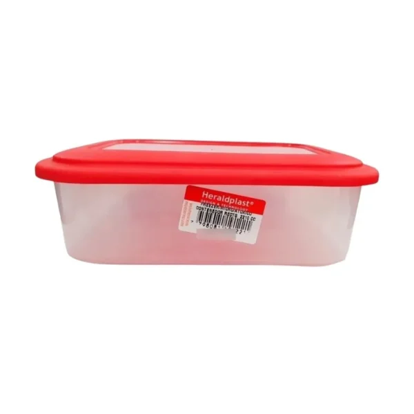 Hermético rectangular plástico 2,21 L – HERALDPLAST