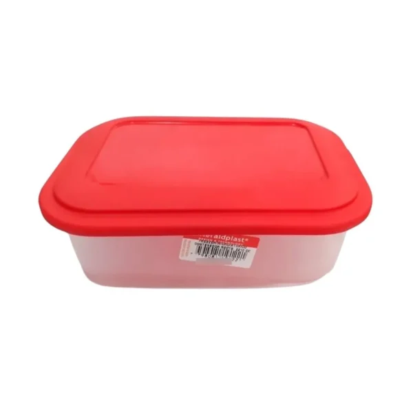 Hermético rectangular plástico 2,21 L – HERALDPLAST