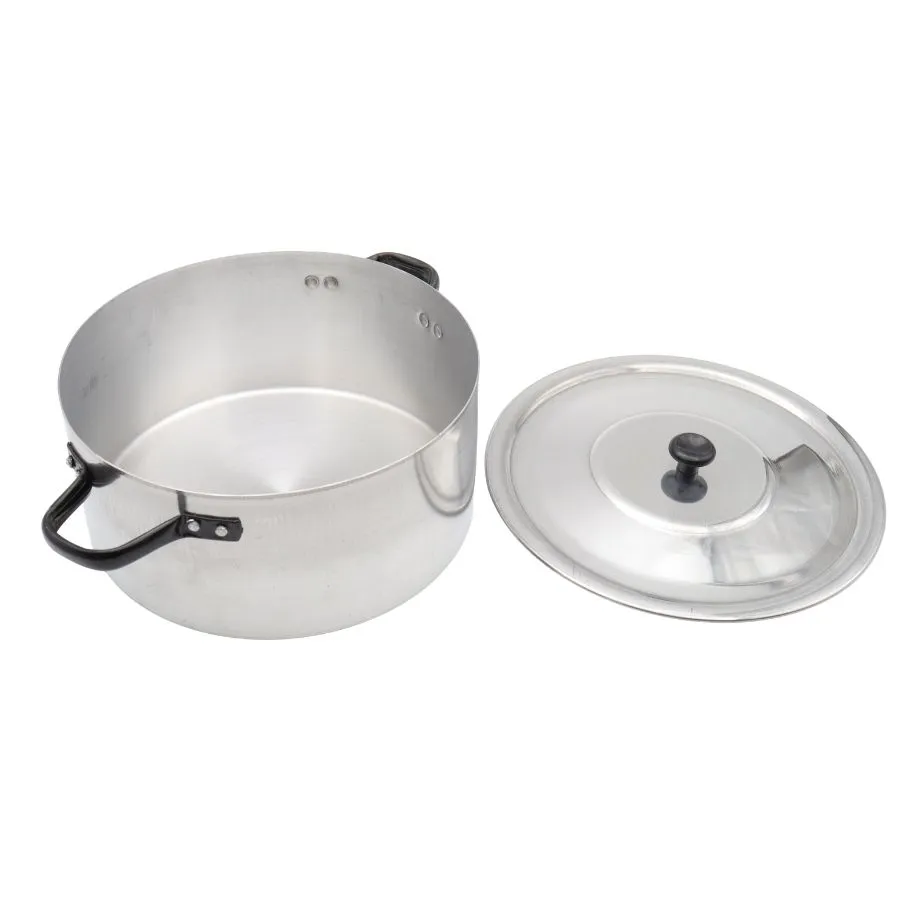Cacerola de aluminio asa charolada 24 cm (4,8 L) – REAL