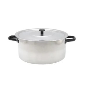 Cacerola de aluminio asa charolada 26 cm (6,4 L) – REAL