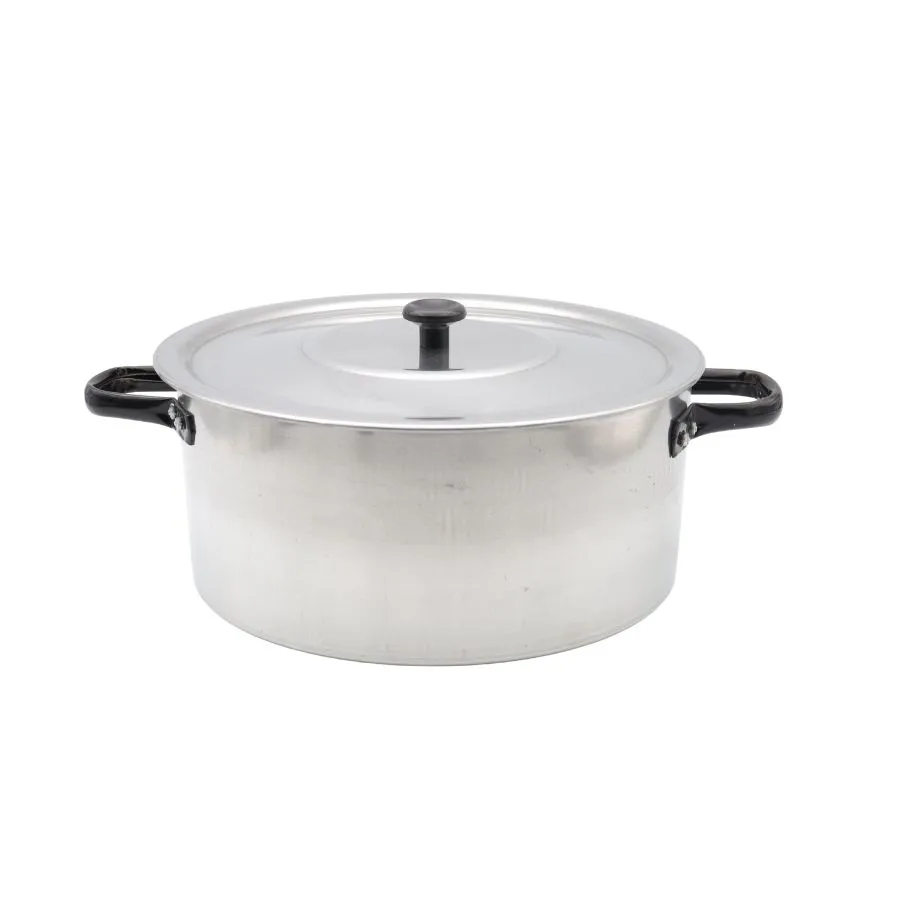 Cacerola de aluminio asa charolada 26 cm (6,4 L) – REAL
