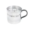 Jarro hervidor de aluminio con tapa Jesica 1,1 L (14 cm) - E