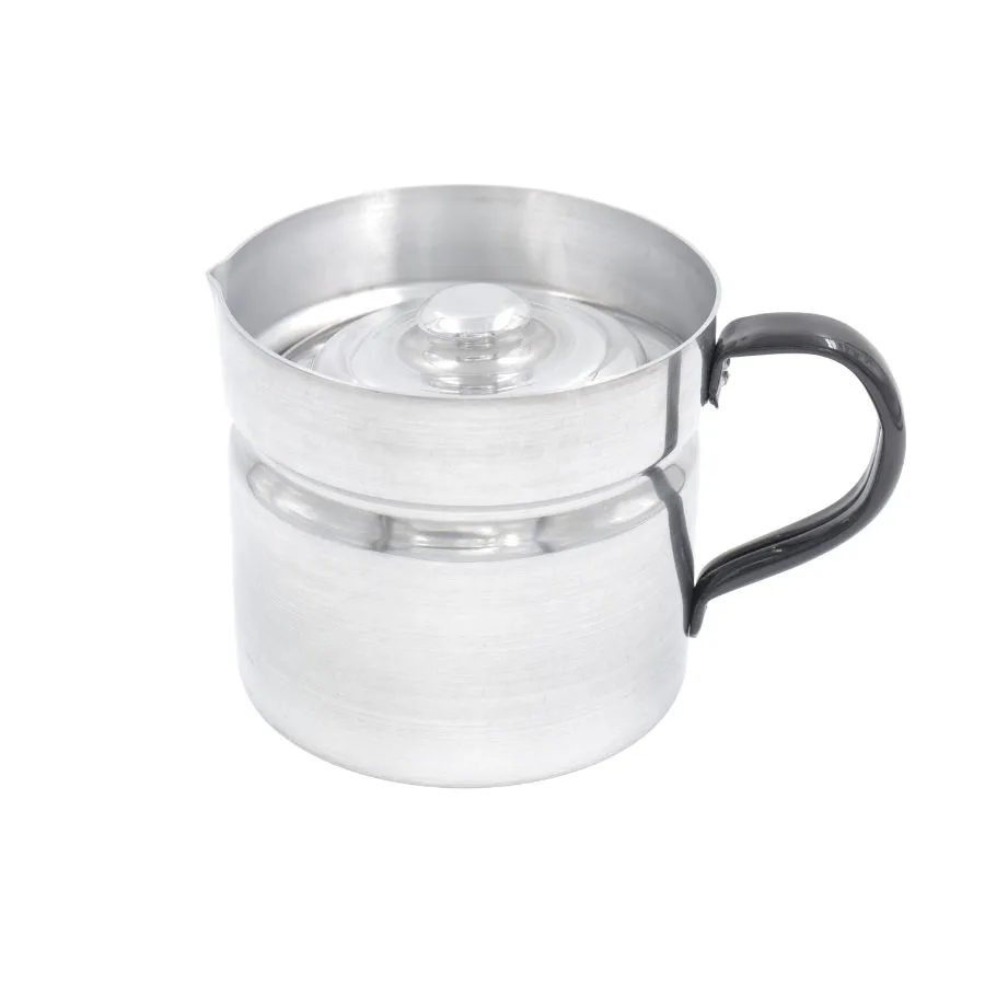 Jarro hervidor de aluminio con tapa Jesica 1,1 L (14 cm) – EL SIGLO