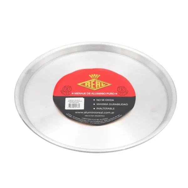 Pizzera de aluminio reforzada N° 35 – REAL