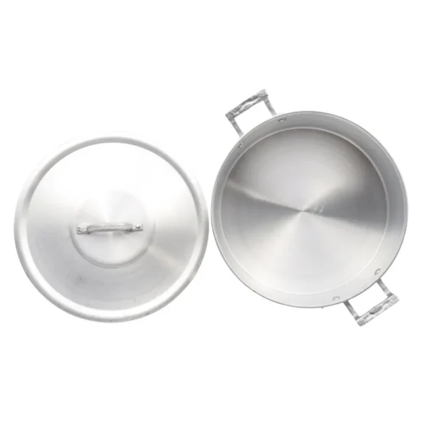 Cacerola gastronómica de aluminio 34 cm (15 L) – REAL