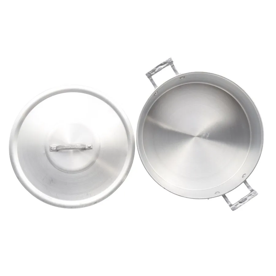 Cacerola gastronómica de aluminio 34 cm (15 L) – REAL