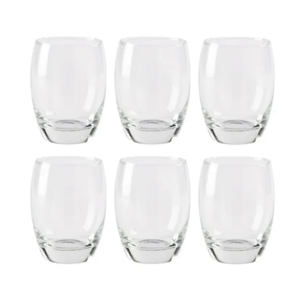 Set 6 vasos Dubai bajos 357 cc – CRISTAR