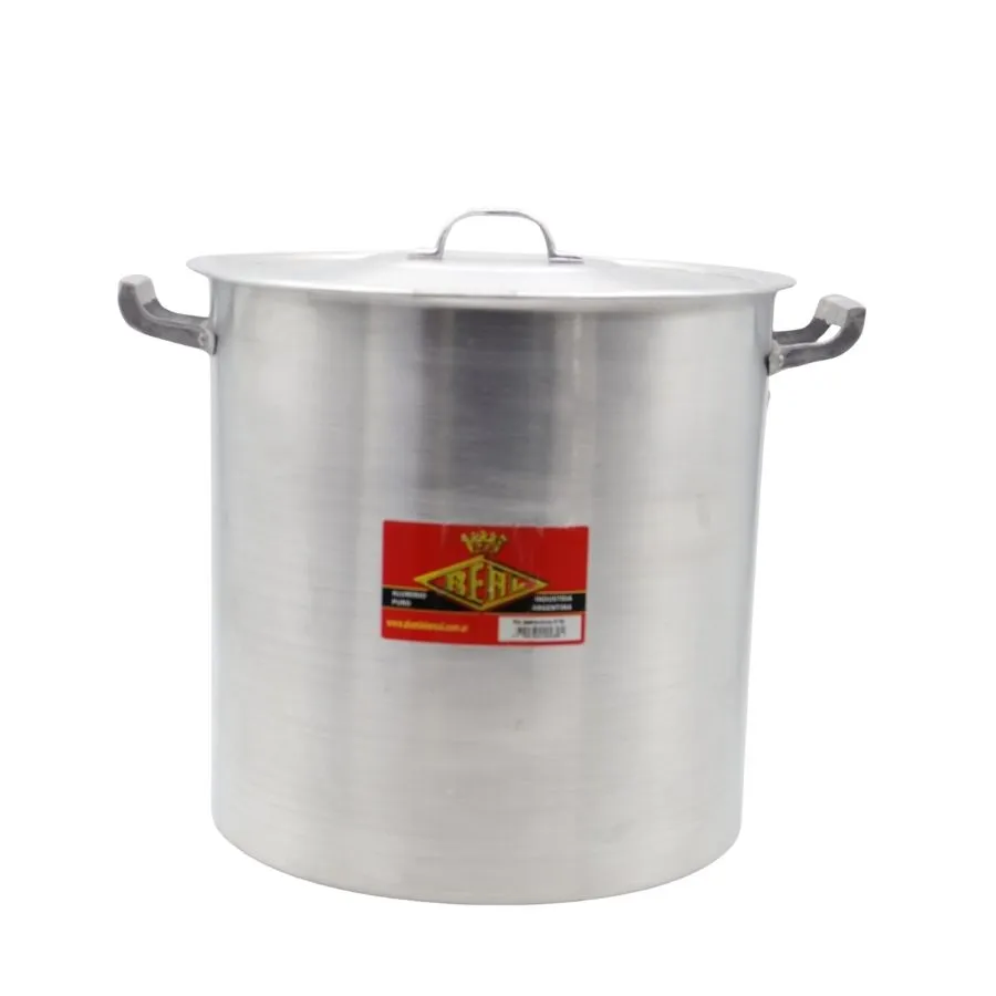 Olla de aluminio Real 45 cm (70 L) – REAL