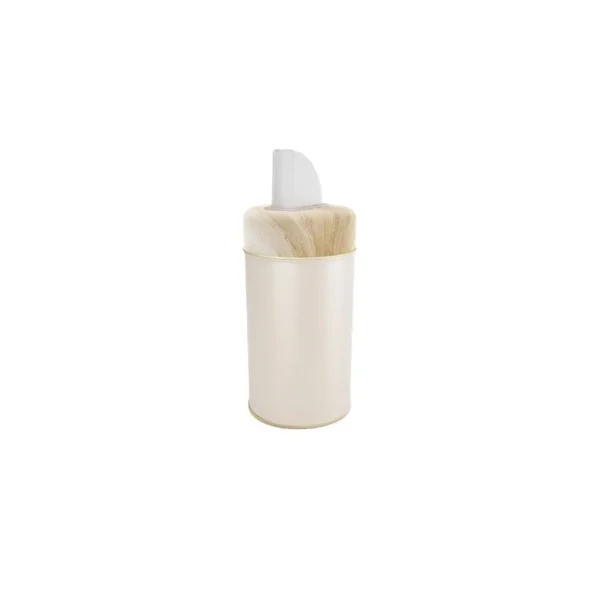 Lata redonda Nórdica grande beige