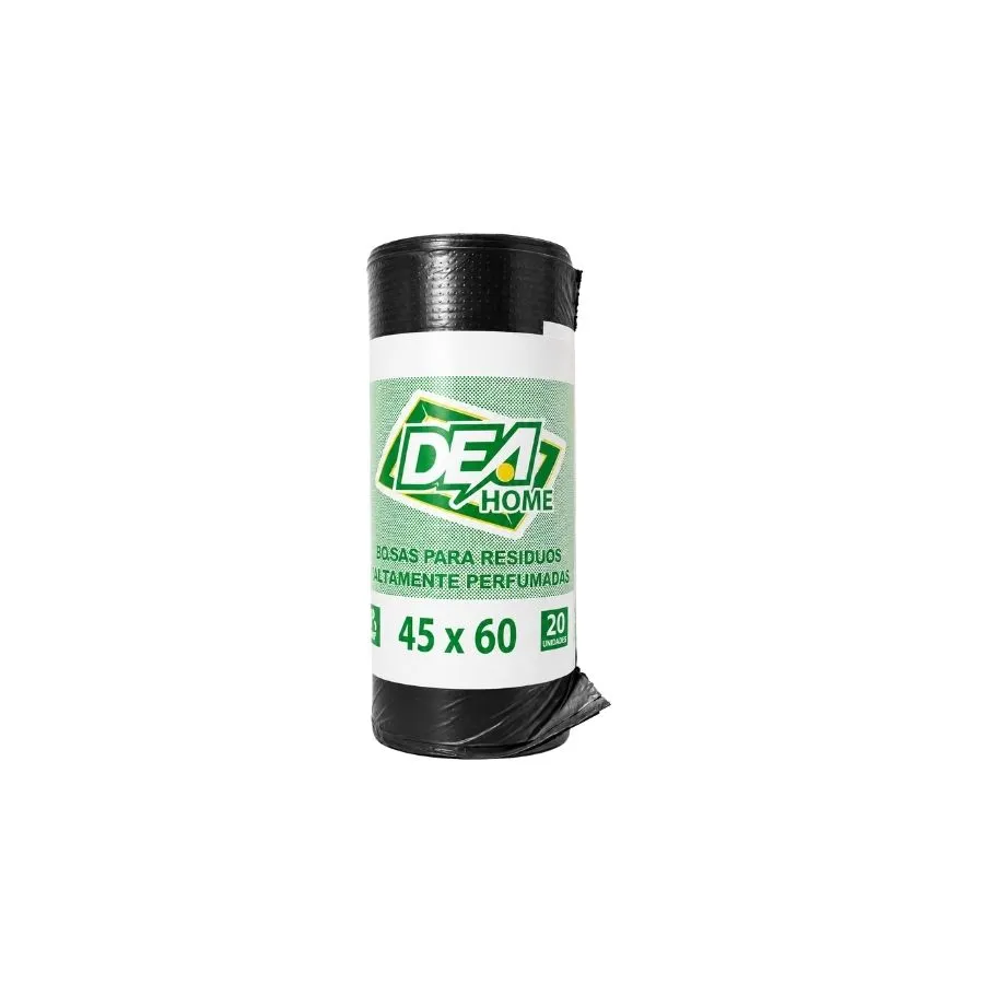 BOLSA NEGRA DEA 45 x 60 20 ROLLOS