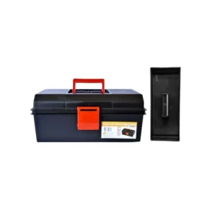 Caja plástica para herramientas 17" con bandeja – OPENING