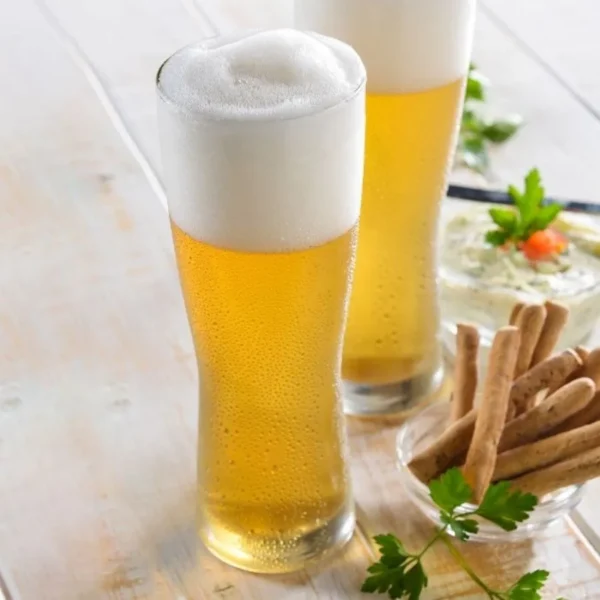 Vaso cervecero de vidrio Milan 391 ml – CRISTAR