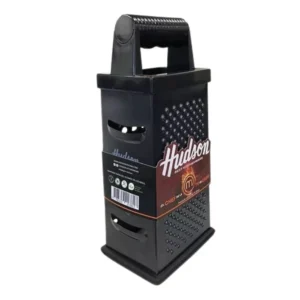 Rallador acero 4 usos chico con base Total Black – HUDSON