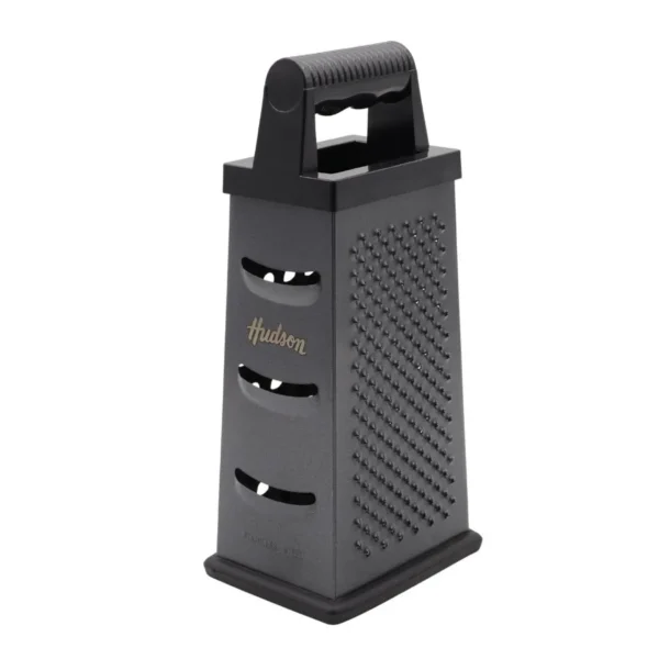 Rallador acero 4 usos chico con base Total Black – HUDSON