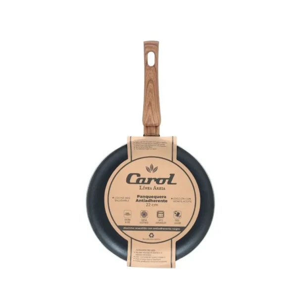 Panquequera antiadherente Areia 22 cm – CAROL