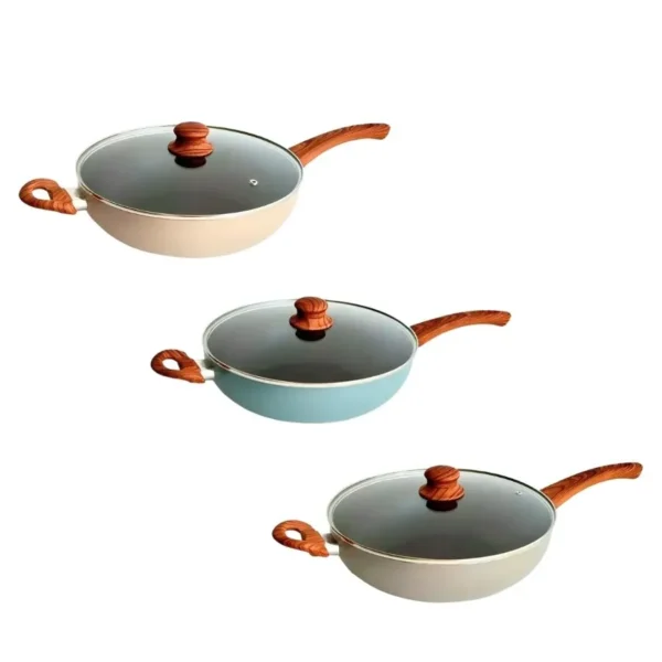 Wok antiadherente Areia 26 cm  – CAROL