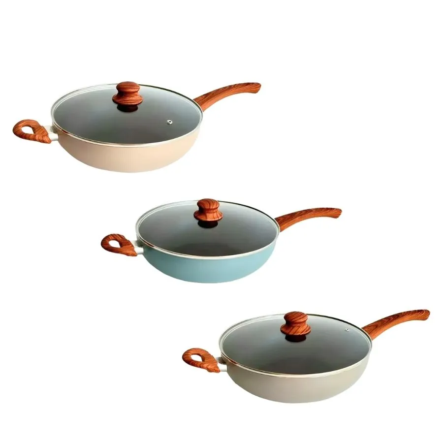 Wok antiadherente Areia 26 cm  – CAROL
