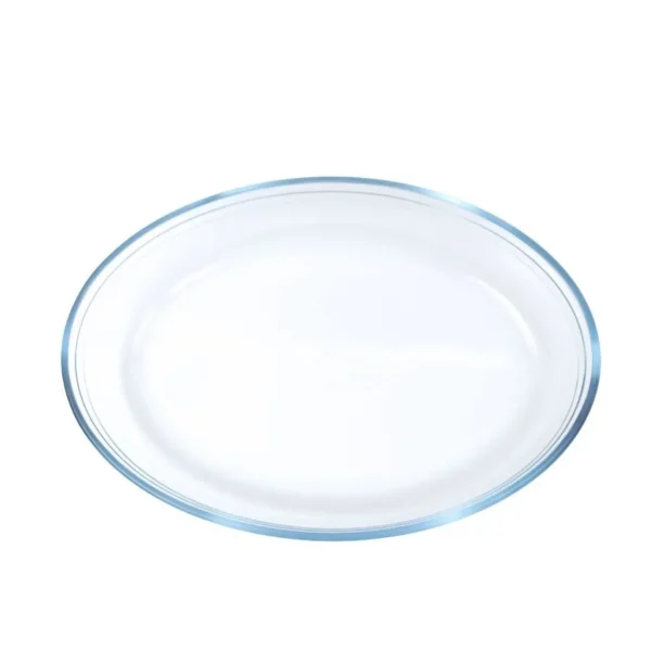 Asadera de vidrio oval 26 x 18 cm - LE CUISINE