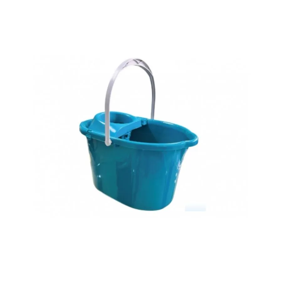 Balde plástico Ecoline 16 L con escurridor – COLORES