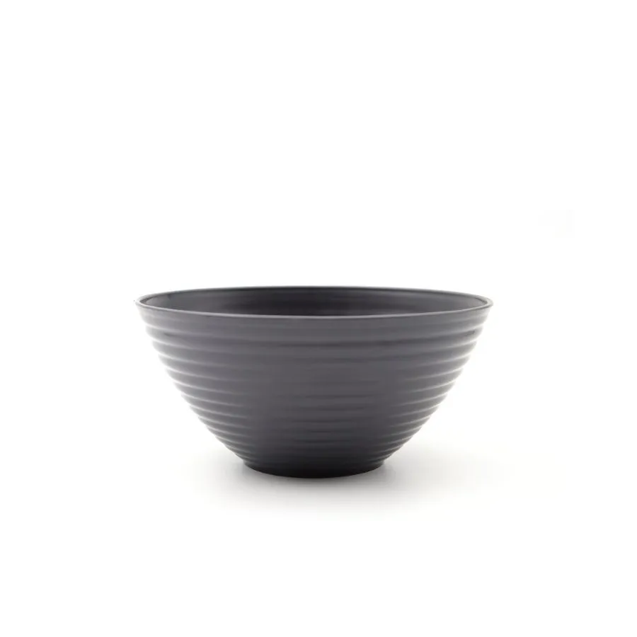 BOWL PLAST RED ANILLADO GD 19cm