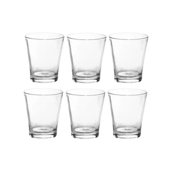 EST 6 VASOS DX COCTEL LISO 357cc
