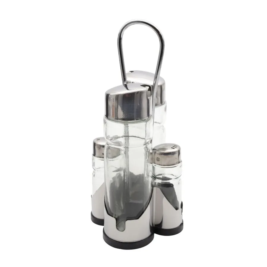 SALAD SET X 4 BASE + TAPA ACERO CUISINE