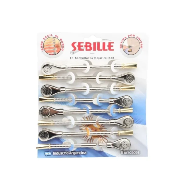 BOMBI SEBILLE x12 DESAR 007 LARGA RECTA