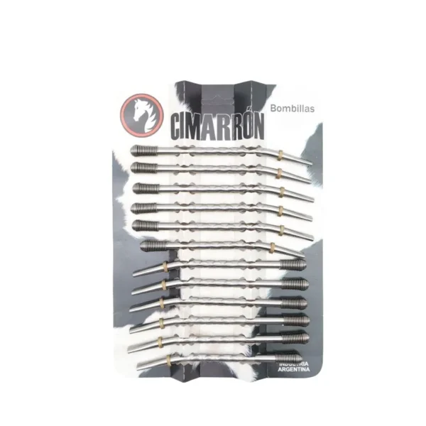 BOMBILLA CIMARRON x 12 LABRA c/VIROLA