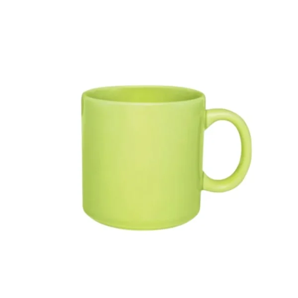 Jarro mug liso de cerámica 330 cc verde – BIONA