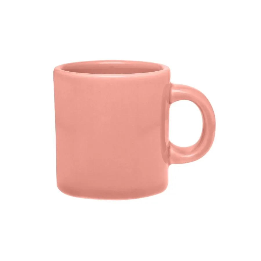 Jarro mug liso de cerámica 330 cc rosa – BIONA