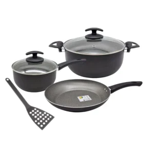 Batería de cocina antiadherente 5 piezas Gran Chef – FORTALEZA