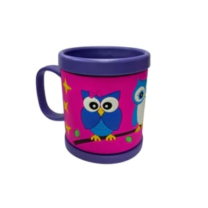 TAZA PLAST c/ RELIEVE "BUHO"