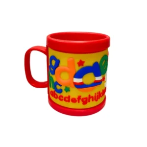 TAZA PLAST c/ RELIEVE "ABC"