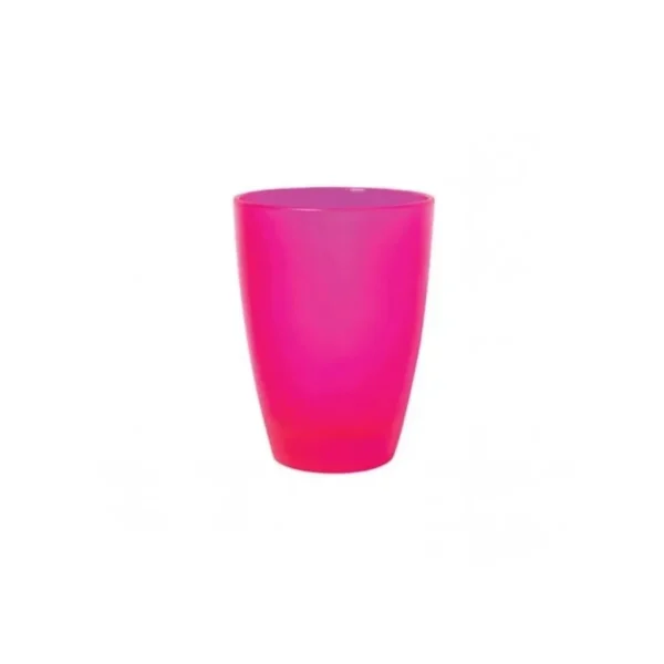 VASO VID DX PAMPA FLUOR FUCSIA 400cc c/u