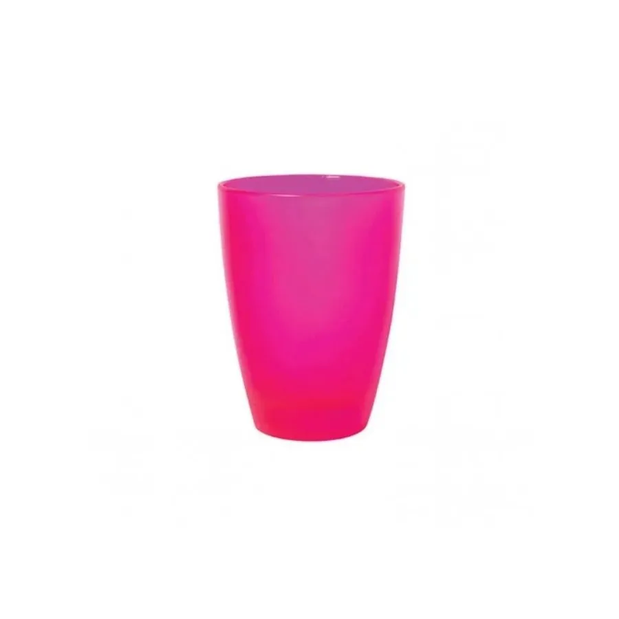 VASO VID DX PAMPA FLUOR FUCSIA 400cc c/u