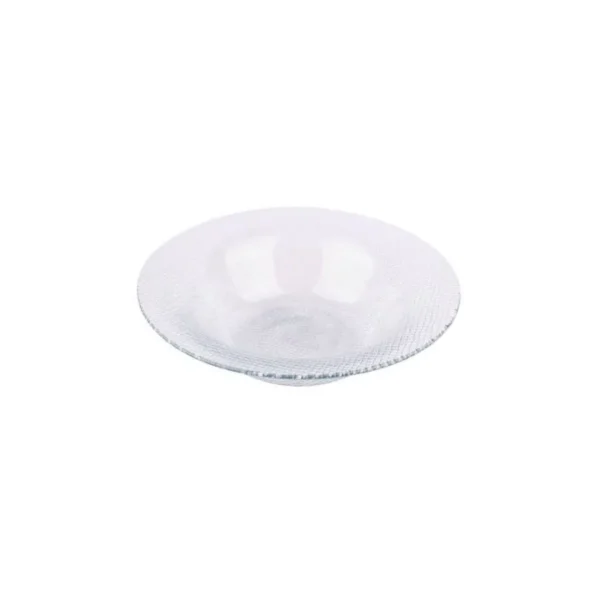 Plato hondo Módena vidrio transparente – DURAX