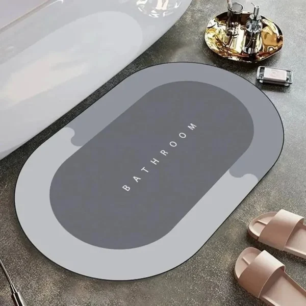 Alfombra baño oval Magic 40 x 60 cm – CORIMEL