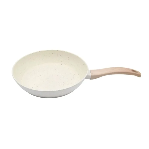 Sartén antiadherente Granito blanca 24 cm – CAROL