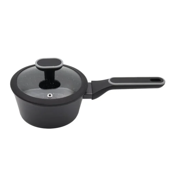 Cacerola antiadherente Granito negra 16 cm – CAROL