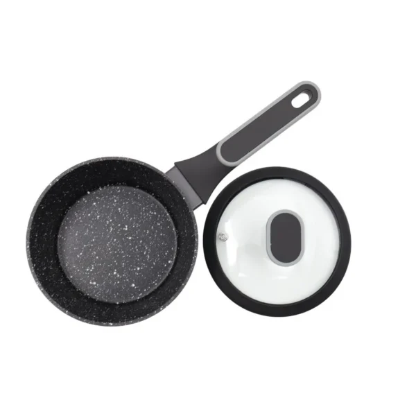 Cacerola antiadherente Granito negra 16 cm – CAROL